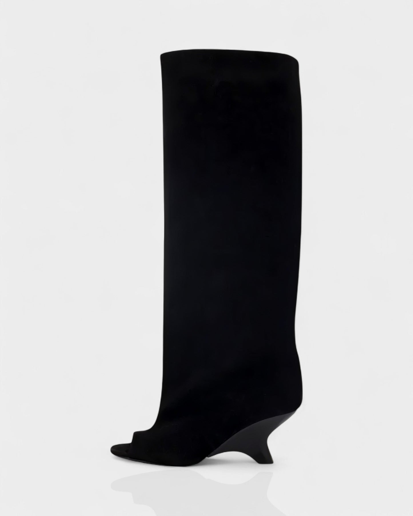 Wisteria Peep Toe Stylish Wedge Boots