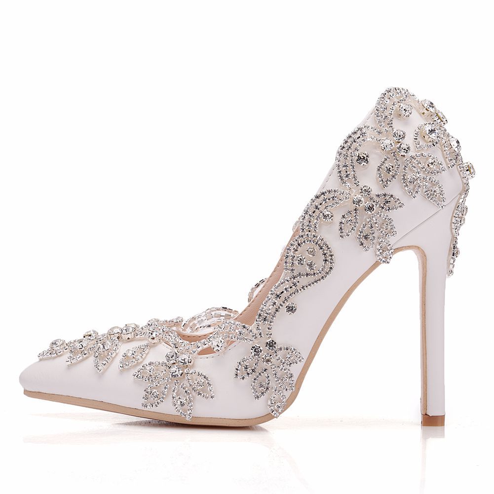 Crystal Exquisite Rhinestone Wedding Pumps