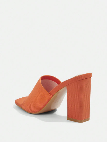 Lily Flyknit Block Mules