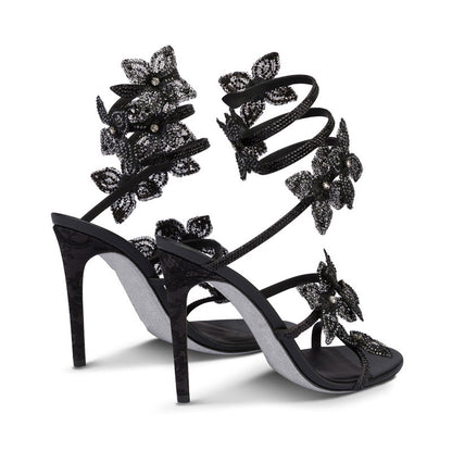 Camelia Flower Pattern Sandals