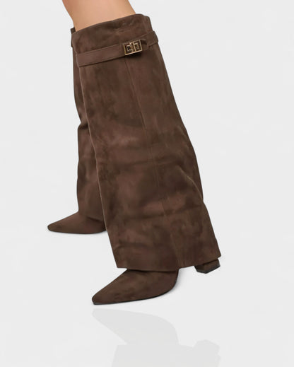 Bottes hautes à rivets Nemesia