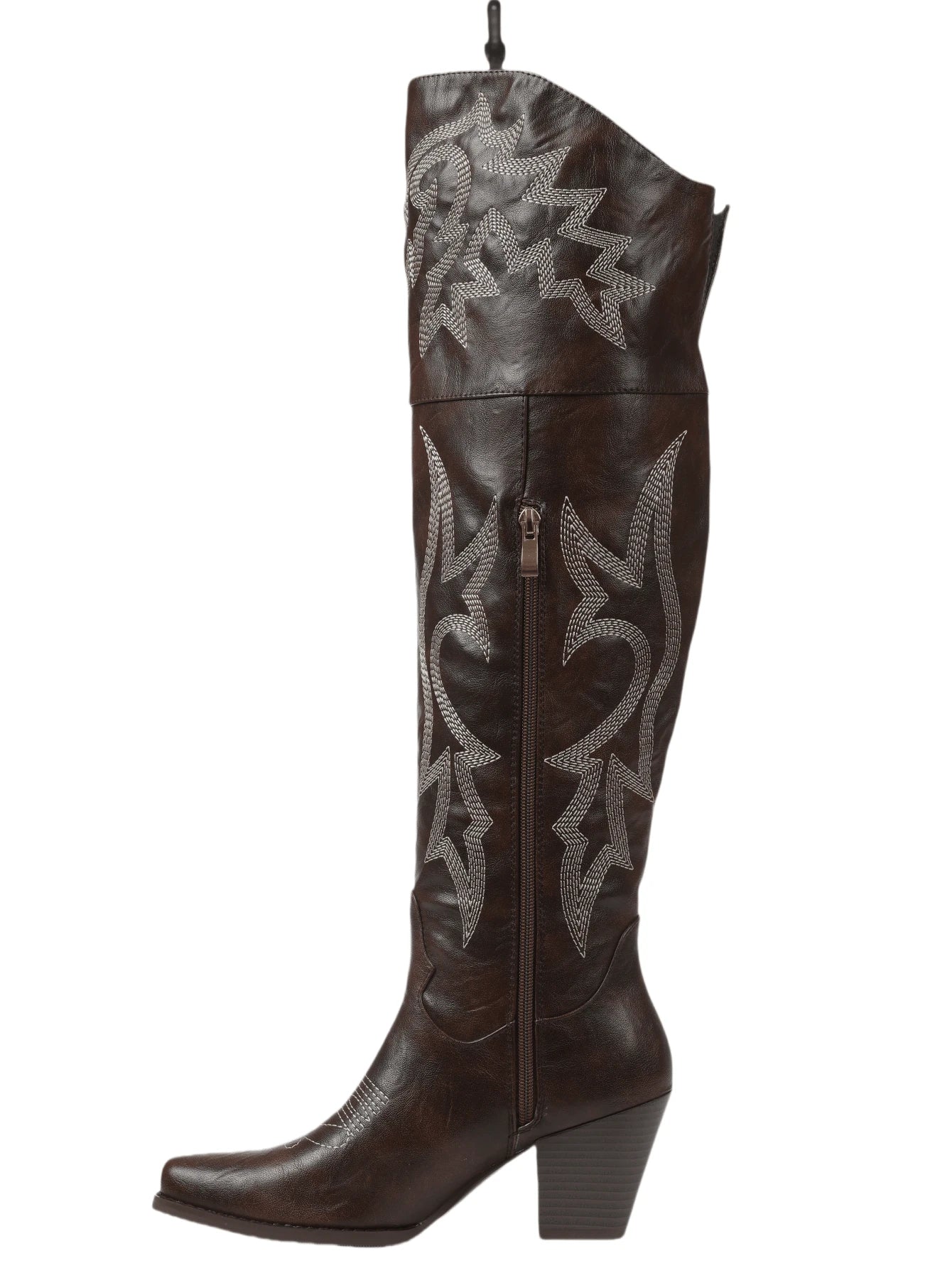 Lily Vintage Overknee Cowboy Boots