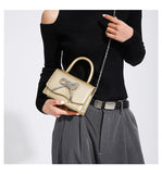 Sheela trendige Handtasche mit Schleife