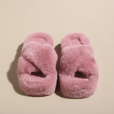 Dahlia Comfy Furry Slippers