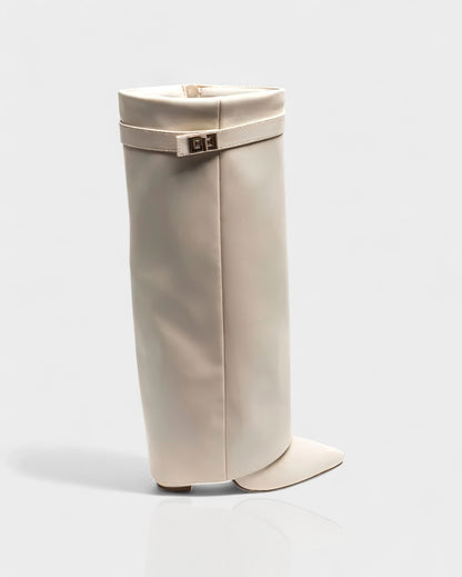 Bottes hautes à rivets Nemesia