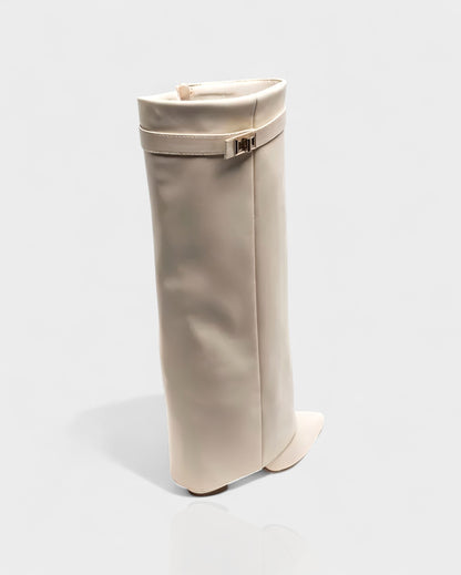 Bottes hautes à rivets Nemesia