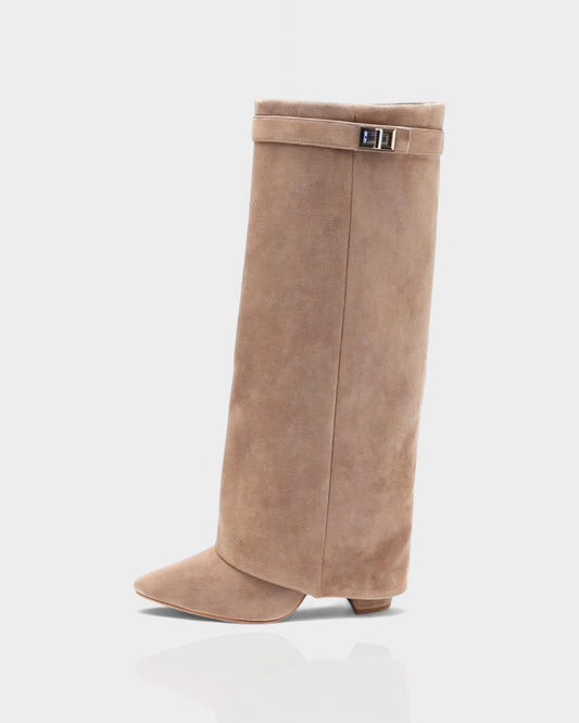Calla Pointed-toe Knee High Boots
