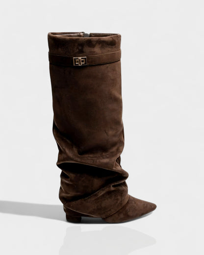 Bottes hautes à rivets Nemesia