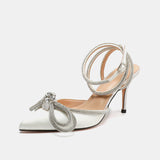 Bellflower Double Bow-knot Pumps