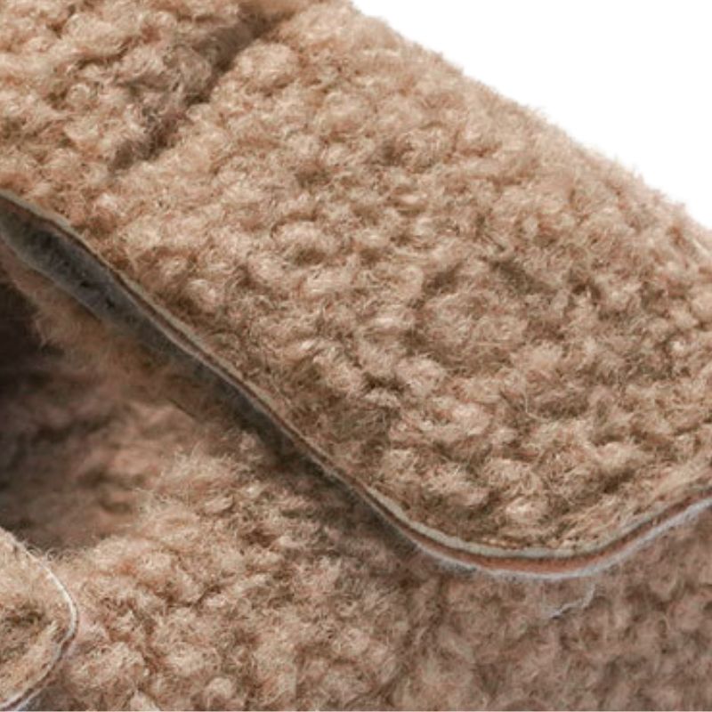 Peony Suede Cork Slippers