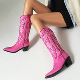 Scilla Embroidery Cowboy Boots