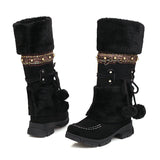 Pansy Furry Mid-Calf Boots