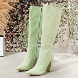 Solidago Croc-effect Boots