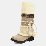 Pansy Furry Mid-Calf Boots