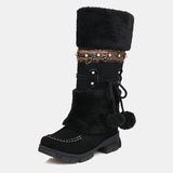 Pansy Furry Mid-Calf Boots