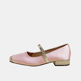 Scaevola Satin Ballet Pumps