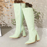 Solidago Croc-effect Boots