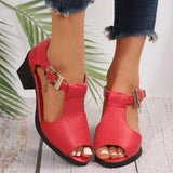 Nerine Ankle Buckle Sandals