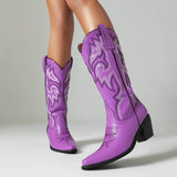 Scilla Embroidery Cowboy Boots