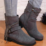 Nigella Tie Up Ankle Boots