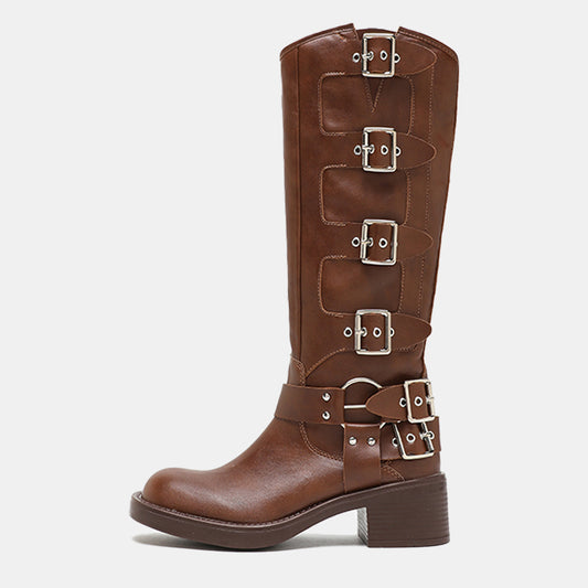 Nepeta Chunky Straps Boots