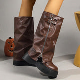 Pansy Platform Trouser Boots