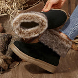 Fressia Plush Ankle Snow Boots