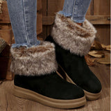 Fressia Plush Ankle Snow Boots