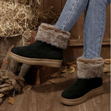 Fressia Plush Ankle Snow Boots