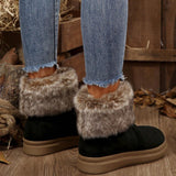 Fressia Plush Ankle Snow Boots