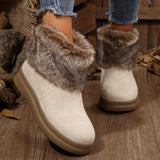 Fressia Plush Ankle Snow Boots