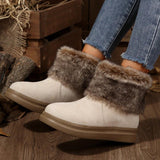 Fressia Plush Ankle Snow Boots