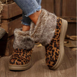 Fressia Plush Ankle Snow Boots