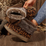 Fressia Plush Ankle Snow Boots