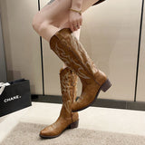 Verbena Embroidery Boots