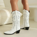 Scilla Embroidery Cowboy Boots