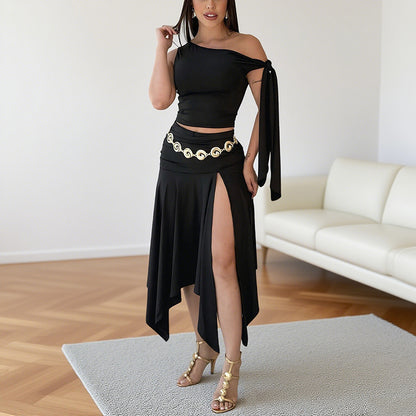 Lauren Crop Top Skirt Sets