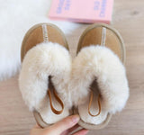Eka Children's Furry Slippers