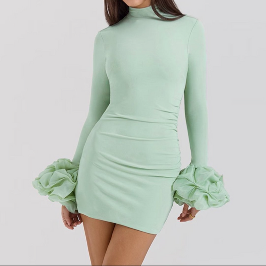 Celeste Mint Green Bodycon Dress