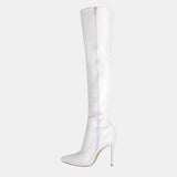 Mimosa Patent Leather Over Knee Boots