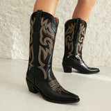 Scilla Embroidery Cowboy Boots