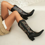 Scilla Embroidery Cowboy Boots