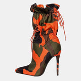 Lavatera Camouflage Mid-Calf Boots