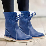 Scilla Solid Color Mid-Calf Boots