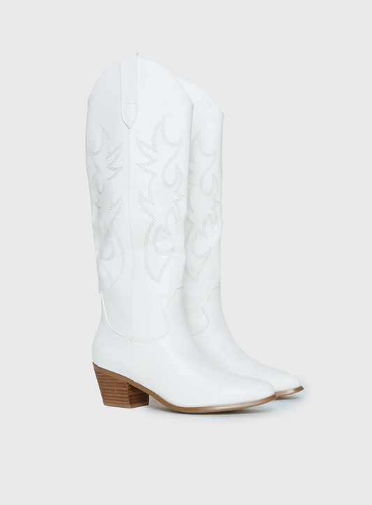 Begonia Knee-high Western Boots