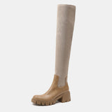 Lantana Over-Knee Block Boots