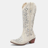 Nerine Embroidery Cowboy Boots