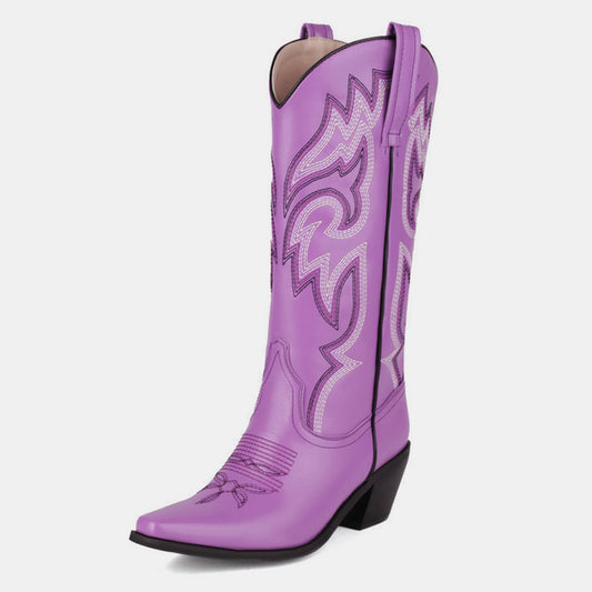 Scilla Embroidery Cowboy Boots