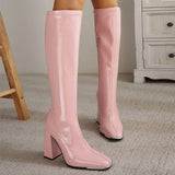 Blossom Chunky Boots