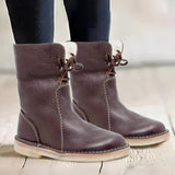 Scilla Solid Color Mid-Calf Boots